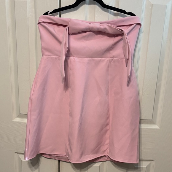 Here Comes The Sun Lollipop Strapless Bow Dress - Picture 2 of 9